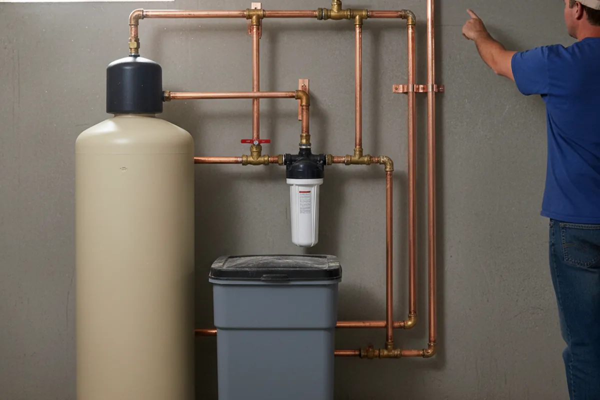 Whole-house water treatment system installed in Toronto
